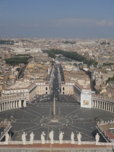 rome from the vatican